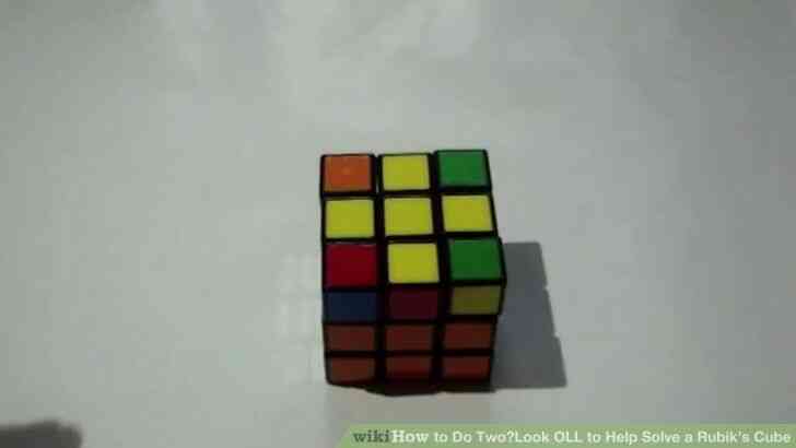 Image intitulée Faire Deux-Look OLL pour Aider à Résoudre un Rubik
